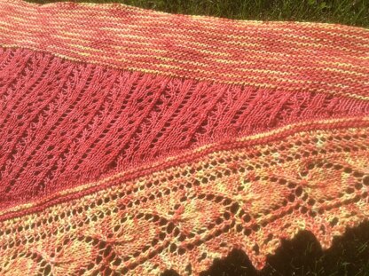 Summer breeze shawl