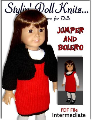 5 pdf knitting Patterns, Fit American girl Doll, 18 inch (Gotz) 04