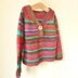 Jamie - a top down seamless stripy sweater