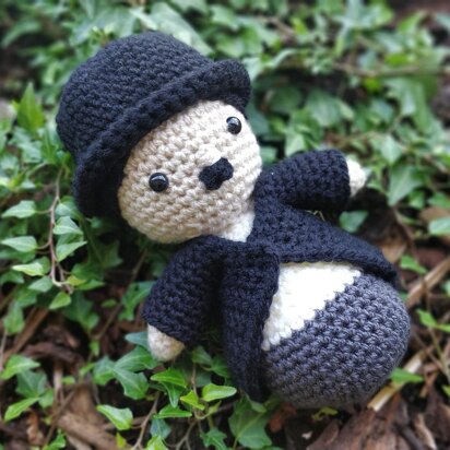 Charlie Chaplin Amigurumi