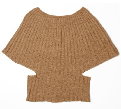 Poncho Sweater in BC Garn Silkbloom Fino - 2136BC - Downloadable PDF