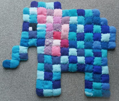 Elephant mat for baby or dog