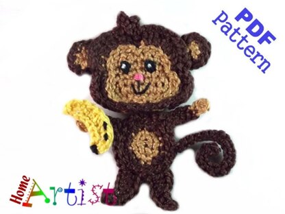 Monkey  Applique