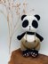 Baby Panda Amigurumi  and Panda Rattle