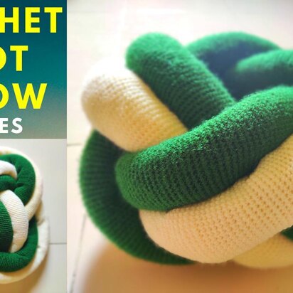 Crochet Knot Pillow