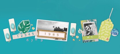 We R Memory Keepers Numbers & Symbols Punch Set - 556652