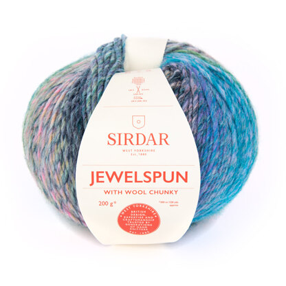 Jewelspun Chunky with Wool by Sirdar (bulky) – Heavenly Yarns / Fiber of  Maine