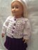 18 inch Dolls cardigan and skirt set