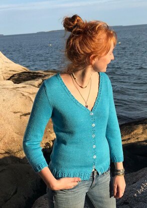 Cable Rib Cardi