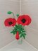 Crochet Poppy flowers