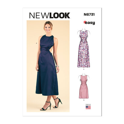 New Look Misses' Dresses N6731 - Paper Pattern, Size 6-8-10-12-14-16-18