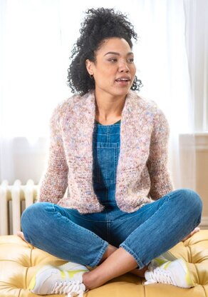 Bixby Cardigan in Berroco Artesia & Providence - Downloadable PDF