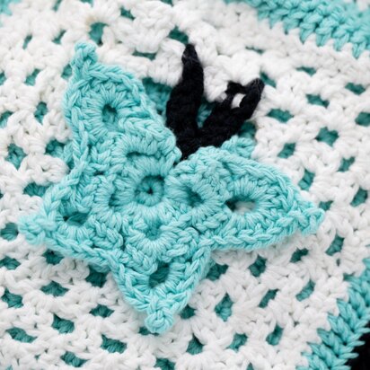 Granny Square Crochet Pattern Butterfly