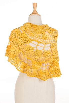 Here Comes The Sun Shawl