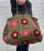 Large crochet travel bag