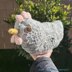 African Flower Granny Square Hen