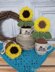 Upcycled Potted Sunflower