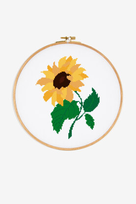 Sunflower in DMC - PAT0883 - Downloadable PDF