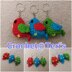 Dead Parrot Keychains