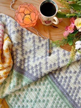 Mosaic Diamond Blanket