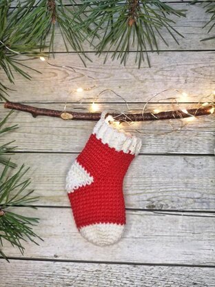 Mini Christmas stocking