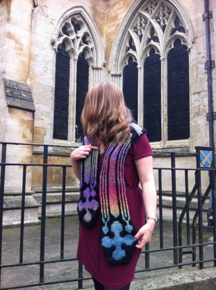 Stained Glass Window Scarf
