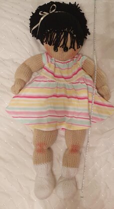 The Woollie Dolls - 2.6ft tall Sculptured  Baby Olivia Pyjama Case