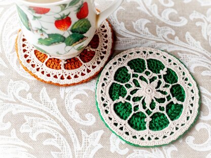 Floral Lace Coaster