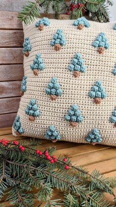 Bobble Trees Pillow