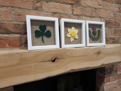 Knitted Shamrock