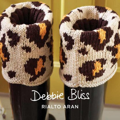 Wellington Socks - Knitting Pattern in Debbie Bliss Rialto Aran by Debbie Bliss - Downloadable PDF