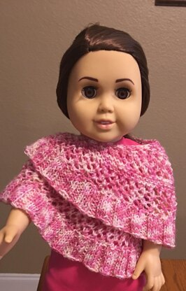 Jasmine Doll Shawl