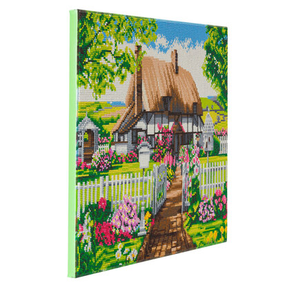 Crystal Art Rose Cottage, 40x50cm Diamond Painting Kit