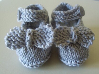 Bow Baby Shoes