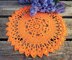 Tangerine Brilliance Doily Written Pattern
