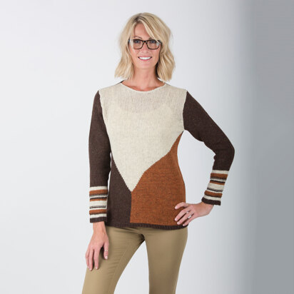 Trendsetter Yarns 5502F New York Get to the Point Pullover PDF