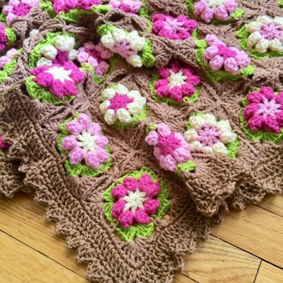 Garden Party Baby Blanket