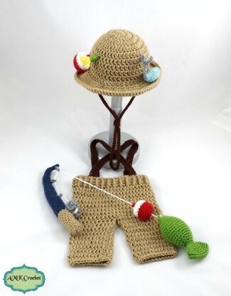 Newborn Fisherman Outfit