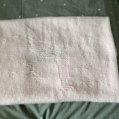 Tinkerbell Shadow Baby Blanket