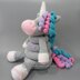 Unicorn stacking toy