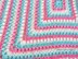 Bobbles and Stripes Granny Square Blanket