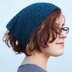 502 Sapphire Headscarf - Knitting Pattern for Kids and Adults in Valley Yarns Charlemont