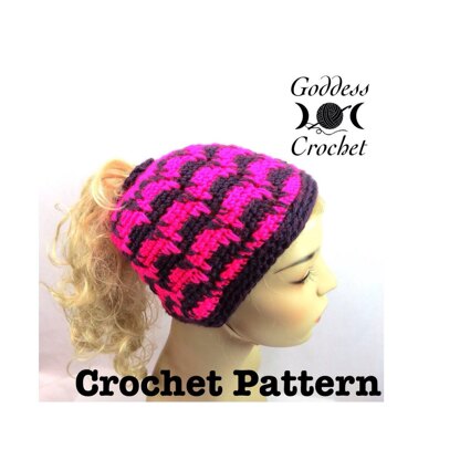 Spiked Punch Ponytail Hat