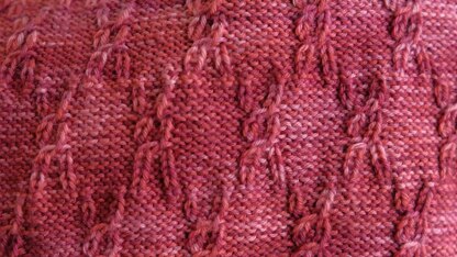 Little Bows Hat & Cowl in Knit One Crochet Too Crock-O-Dye - 2435 - Downloadable PDF