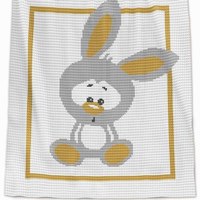 CROCHET Baby Blanket Pattern - Bunny