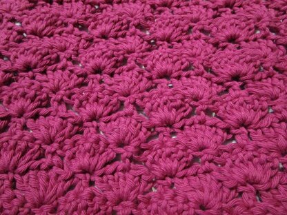 Shell Stitch Washcloth