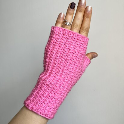 Two-Faced Fingerless Gloves