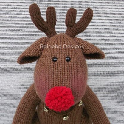 Knit Rudy Reindeer