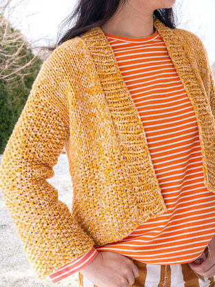 Tina Cardigan in Berroco Bestie - Downloadable PDF