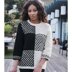 Trendsetter Yarns 6000G Pure Love - Brick Stitch Pullover PDF